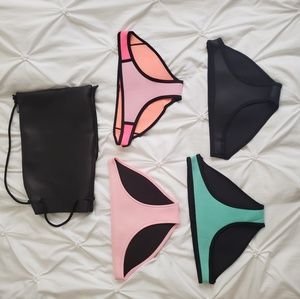 TRIANGL 🔥 BIKINI BOTTOMS (4) PLUS BAG 🏝